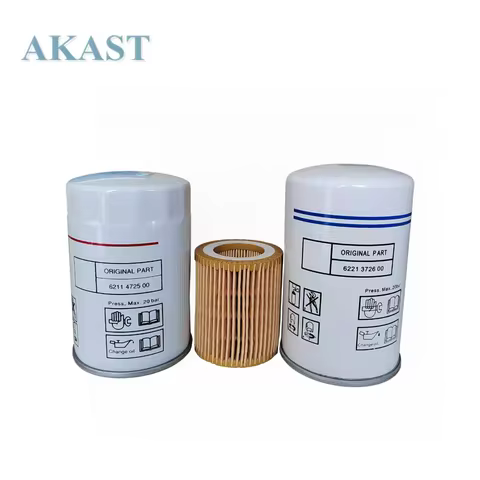 1 set 6221372650 6211473750 6211472600 Filter 3Pcs for Quincy Chicago Air Compressor