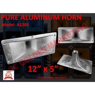 A1205 Pure Aluminum Horn Size 12 x 5 inches Alloy