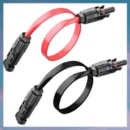 [hotkeystore.] 65cm/26IN/2.17ft 12AWG Flat Solar Panel Cable Window Balcony PV Flat Wire for Protabl