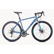 TRINX 700c Racing Road Bike Performance Quality Road Bike 21 speed GreyBlue