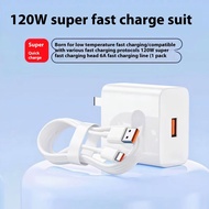 66W/120W Android Super Fast Charging Charger เหมาะสำหรับอินเทอร์เฟซ Type-C