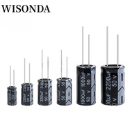 50V Aluminum Electrolytic Capacitor 0.1UF 0.22UF 0.47UF 10UF 22UF 33UF 47UF 100UF 220UF 470UF 680UF 