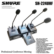4 Channel Conference Microphone 4 Wireless Table Mic Podium SWAT SH - 224 UHF Wireless Microphone