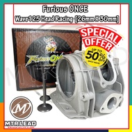Head Racing Wave 125 Wave125 Rac Head W125 Head Racing [26mmX30mm] WAVE125 W125 HEAD RACING Furious 
