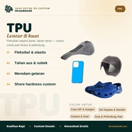 3D Print TPU PrintJasa 3D Print Rubber Print/ 3D Print Bottle/ o-ring/ Vibration Damper/ Case/ hp Ca