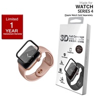 HODA Screen Protector for @pple Watch Series 4 ( 40mm ) - 3D Full Coverage Glass