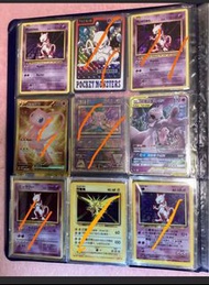 (3/2) Pokémon 閃卡 超夢 夢幻 古代夢夢 閃電鳥 ptcg (繁中英日）