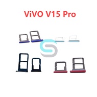 Sim Tray Holder For Vivo V15 Pro SIM Card Tray Slot Holder Adapter Socket