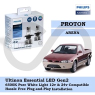 Philips New Ultinon Essential LED Bulb Gen2 6500K H4 Set for Proton ARENA