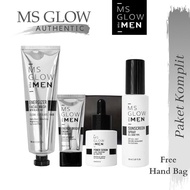 Ms Glow Face Package For Men / Ms Glow Guys / Skin Care Ms Glow For Men 100% Ori