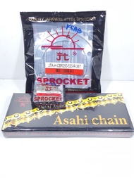 (CBR 250) ชุดโซ่และสเตอร์ Honda CBR 250 iCBR 300 ยี่ห้อพระอาทิตย์