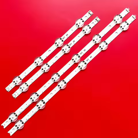 4pcs LED backlight For 43UJ6510 V17 43 43LJ622V 43UJ675V 43UJ655V 43UJ670V 43LV340C 43LJ610V ART3 43