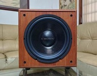 皇冠 CROWN CRS-1500 重低音喇叭 150W 12"單體