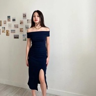 Harper sabrina bodycon dress knit dress woman