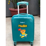 LOCKNLOCK CHILDREN'S Luggage 16INCH – DARK GREEN (HKM SIMILAC)