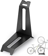 Morohope Vertical Bike Stand, Freestanding Indoor Bike Storage Rack Upright Bicycle Floor Stand Indoor Bike Holder for Garage &amp; Apartment - for Wheels Sizes from 26” up to 29”