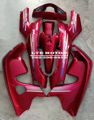 ชุดสี เฟรม ฮอนด้า ดรีม C 100P Excel  Honda dream 100 เอ็กเซลล์  ครบชุด เต็มคัน 7 ชิ้น สินค้ามีรับประ