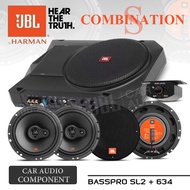 [ชุดอัปเกรด] ซับบ็อกซ์ เบสบ็อกซ์ SUBBOX BASSBOX 8นิ้ว JBL BASSPRO SL2 + ลำโพงแกนร่วม 3ทาง ขนาด6.5นิ้