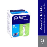 Contour Plus Glucose Test Strip 25s