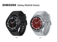 Samsung Galaxy Watch6 Classic (43mm, R950 BT: $1,428起;  R955 LTE: $1,288 | 47mm, R960 BT: NA ; R965 LTE: NA)三星智能藍牙運動手錶，Largest Screen Ever，Advanced Sleep Coaching，Heart Monitor，Fitness Tracker，100% brand new水貨!