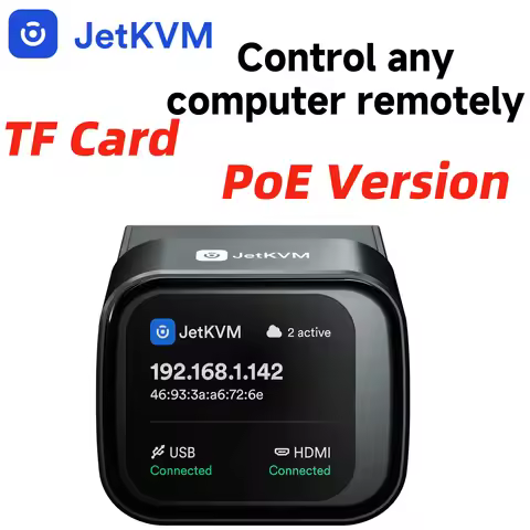 JetKVM IP-KVM PoE TF Card Version Open Source Over IP Remote Management Expansion Desktop Control De