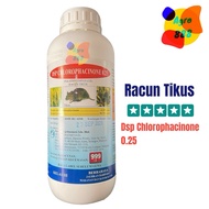 1L DSP Chlorophacinone 0.25 /Minyak Merah/Racun Tikus (sama dgn TRIXON, YASODION UBAT TIKUS) Ubat Ti