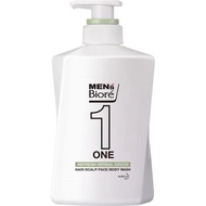 男士Biore ONE 全效綠茶沐浴露 480ml