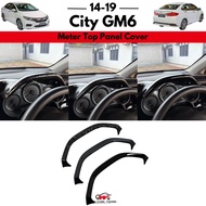 Honda City Gm6/FL 2014-2019 Forged Carbon Trim&Glossy Black Dashboard Meter Panel Top Side Cover