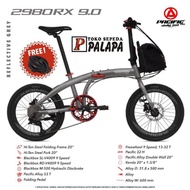 Sepeda Lipat 20 Pacific 2980 Rx 9.0 New Folding Bike 9