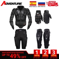 HEROBIKER Motorcycle Body Armor Motorcycle Jacket Suit Men Moto Protective Body Protector Motocross Racing Armor 4 Piece