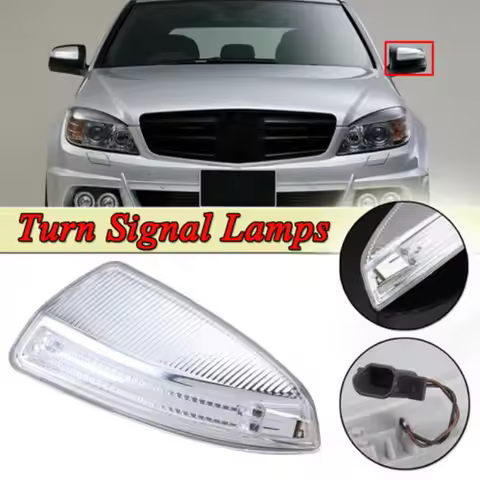 Turn Signal Light For Mercedes W204 C250 C300 C350 Door Mirror Side Mirror LED Turn Signal Light A20