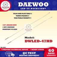 DWLED-47HD DAEWOO 47 INCH LED TV BACKLIGHT ( LAMPU TV ) 47" BACKLIGHT DAEWOO BACKLIGHT DWLED47HD DWL