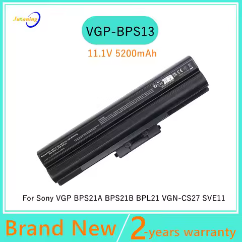Laptop battery For sony VGP BPS21A BPS21B BPL21 VGN-CS27 SVE11 VGP-BPS13 A/B VGP-BPS13B VGP-BPS21B V