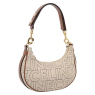 CELINE 中型 Ava 單肩帆布包 米色 金色色調 正品 ep16729M