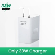 【ส่งจากไทย】⚡หัวชาร์จเร็ว OPPO 33W/65W/80W หัวชาตร์เร็ว ชาร์จด่วน Wall Charger USB C รองรับชาร์จเร็ว รองรับรุ่น realme/A31/A15/A12/A5S/A7/A3S สำหรับโทรศัพท์ Android ของแท้ รับประกัน1ปี