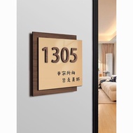 Customised Unit Sign door sign  door unit number house number plate unit number signage custom Acryl