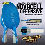 KAYU BET TENIS MEJA ANDRO NOVACELL OFFENSIVE 5 PLYWOOD GERMANY-seza.mall