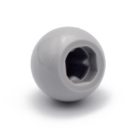 COOLPON|This Is LEGO Lego's Parts Light Gray Technology Connector Ball Joint 32474 18384