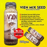 Mix Seed Vien Branjangan 250 ml raja oleng caroll Pakan Harian Penggacor Burung Titimplik Java Tetem