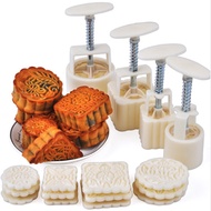 16pcs Moon Cake Fondant Decorating Cookies Mould 12Pcs Petals Templates 4pcs Moon Cake Mould Round S