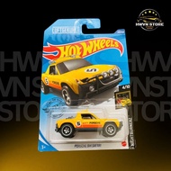 Yellow Hotwheels Porsche 914 Safari Model Car