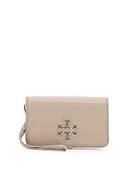 Tory Burch Britten Smartphone Wallet French Gray