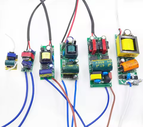 3W 6W 9W 12W 21W 24W 36W 54W 72W 600mA LED Driver Constant Current Light Transformer AC200-240V Powe