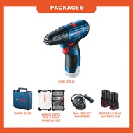 BOSCH GSR120 GSR 120 GSR 120-LI Professional Cordless Drill Driver GBA 2.0Ah Battery GAL 1210 CV GSR