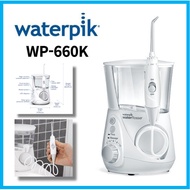 waterpik WP-660 Oral Irrigator Water Flosser low-noise On/off water control LED information panel Widened hose storage 7 Tips