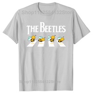 Funny Bee The Beetles T Shirt Beekeeping Beekeeper Men Womens Fashion Casual Tshirt 100% Cotton Loos