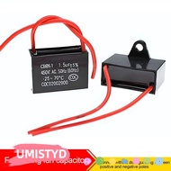 UMISTYDREAMUM9U Capacitor, Fan Ceiling Exhaust 450V Start Capacitor, CBB61 Motor Run 1/1.2/1.5/2/2.5