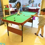 (Đồ chơi trí tuệ) Bàn Bi-A cỡ lớn 140cm chất liệu bằng gỗ mặt nỉ Table Top Pool Table TTP-140 giúp g