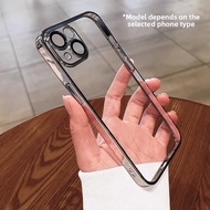 YOUSIDUN | Titanium Color & Electroplated Transparent Protective Case for iPhone 16promax 15promax 1