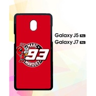Custom Hardcase Samsung Galaxy J5 Pro | J7 Pro 2017 Marc Marquez Logo Z4342 Case Cover
